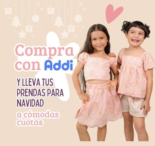Compra ropa niña con Addi